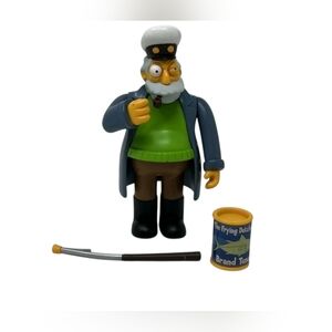 The Simpsons Captain McCallister Action Figure (2001 Playmates, Series 5) 🛳